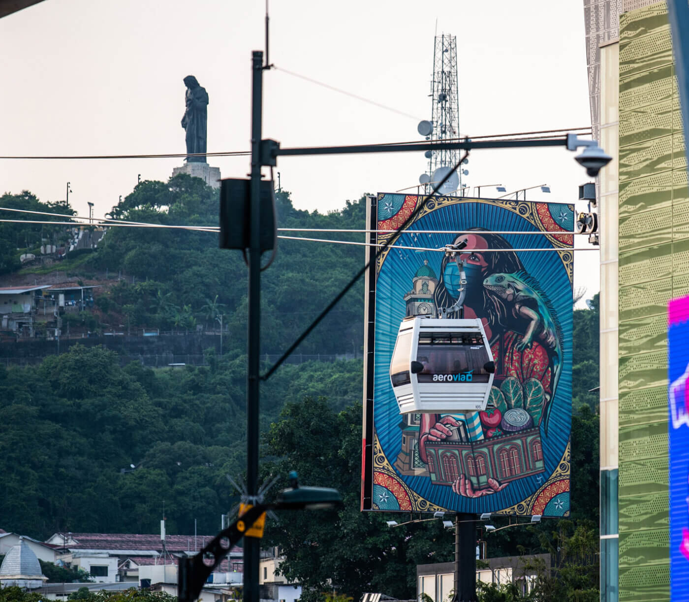 Ecuador Guayaquil Urban cablecar : Aerovia - POMA